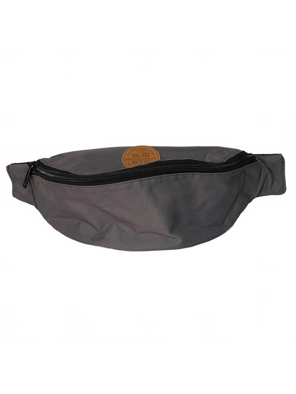 Duluth Trading Co. Master Waist Bag Gray Black Durable Outdoor Fanny Hip No Belt